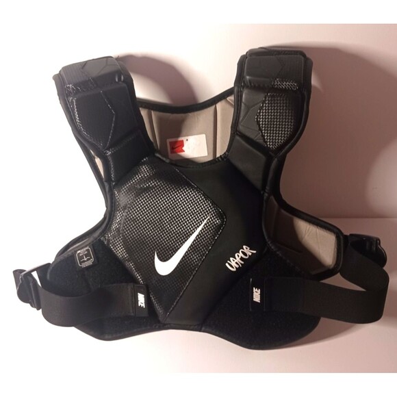 Nike Vapor Select Mens Lacrosse Black Shoulder Pad Liner - Picture 1 of 13